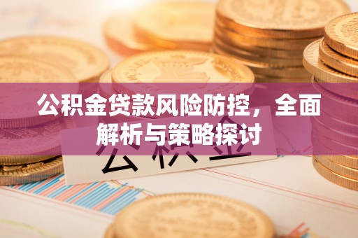 太保公积金贷款风险防控，全面解析与策略探讨